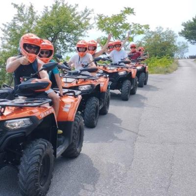 Skywalk Biokovo Tour Quads rent Makarska