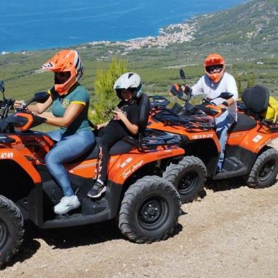 Makarska Riviera Tour Quad rent