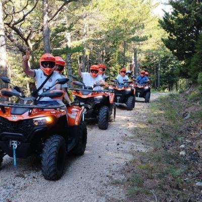 Skywalk Biokovo Tour Quads rent Makarska
