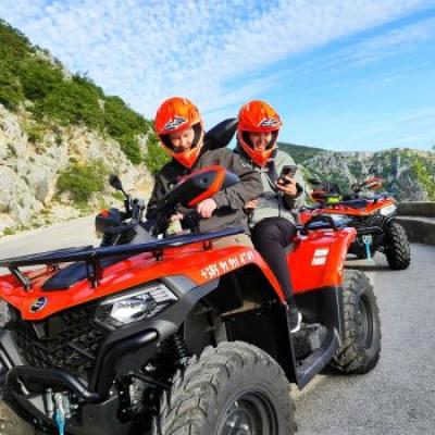 Skywalk Biokovo Tour Quads rent Makarska