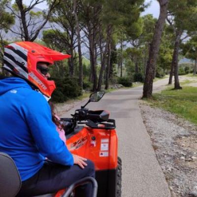 Skywalk Biokovo Tour Quads rent Makarska