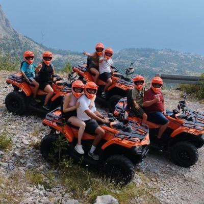 Skywalk Biokovo Tour Quads rent Makarska